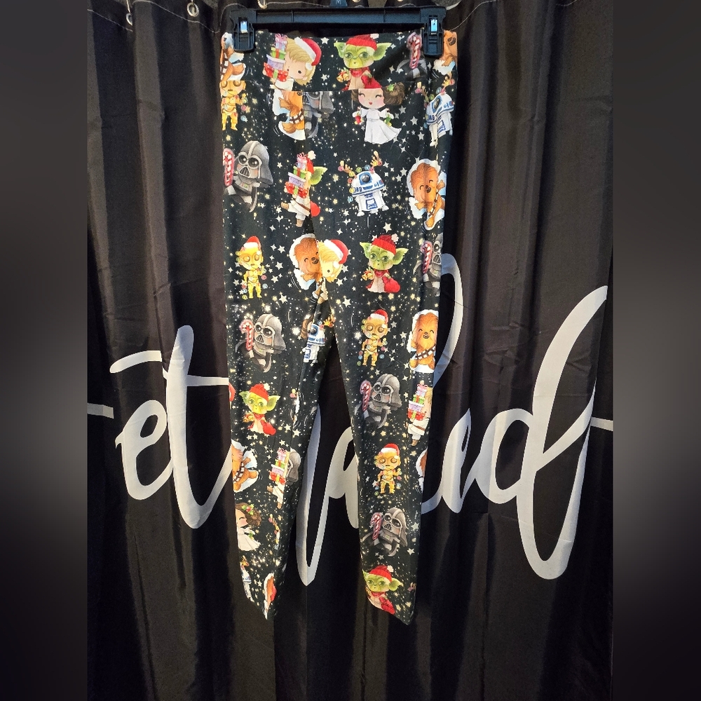 Star Wars Themed One Size Christmas Leggings